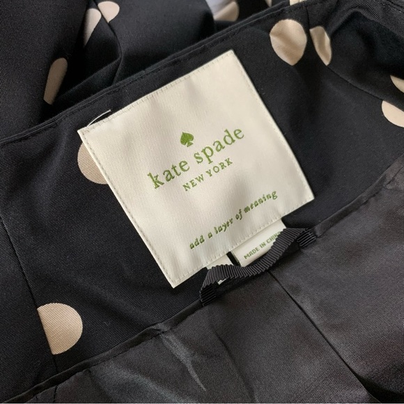 Like new! Kate Spade Polka Dot Coat / Rain Jacket - Picture 15 of 15